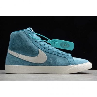 Nike Sb Zoom Blazer Mid Mavi Kaykay Ayakkabı Türkiye - O22RE3S5